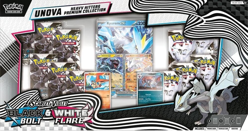 Pokemon TCG Unova Heavy Hitters Colección Premium
